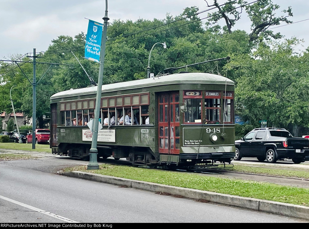 New Orleans St. Charles Streetcar Line